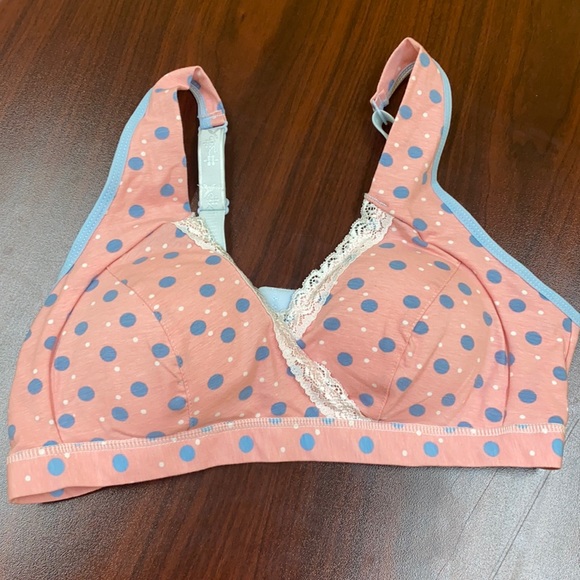 NEW Polka Dot Lounge Bra SHEIN 34C - Picture 2 of 4